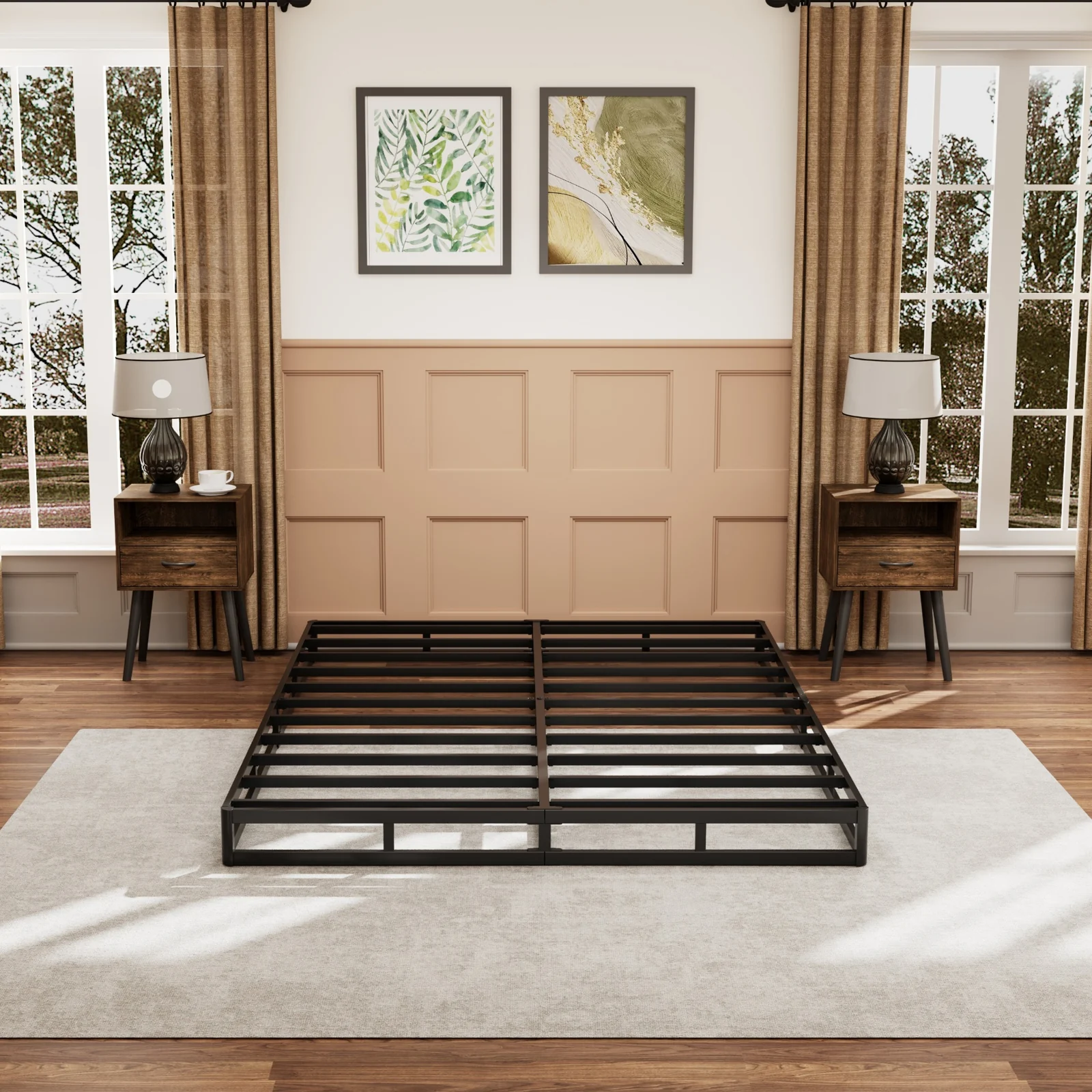 Frame front